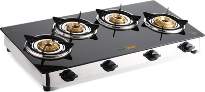 greenchef glass top gas stove price