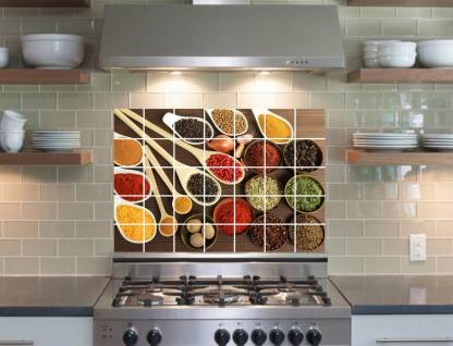 Jnm Decals Large Kitchen Wall Stickers In India At Flipkart Com - Kitchen Wall Stickers Flipkart