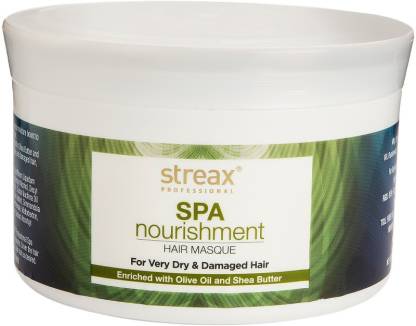 Streax Professional Professional Spa Nourishment Hair Masque for Very Dry &  Damaged Hair - Price in India, Buy Streax Professional Professional Spa  Nourishment Hair Masque for Very Dry & Damaged Hair Online