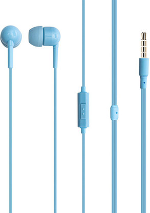 light blue headset
