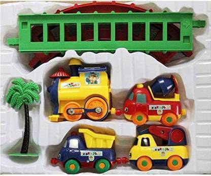 Trade Zone Cartoon series Pay Train Toy | Easy Assemble! Easy Play! Toy For  Kids - Cartoon series Pay Train Toy | Easy Assemble! Easy Play! Toy For  Kids . shop for