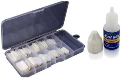 Tifurko Artificial Nails Set With Glue Acrylic Fake Nails Set of 100 pcs And Artificial Nail Glue 3 gm Combo Artificial Nail Reusable White - Price in India, Buy Tifurko Artificial Nails Tifurko Artificial Nails Set With Glue Acrylic Fake Nails Set of 100 pcs And Artificial Nail Glue 3 gm Combo Artificial Nail Reusable White - Price in India, Buy Tifurko Artificial Nails