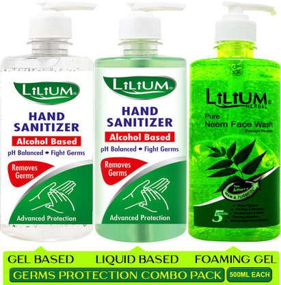 lilium neem face wash
