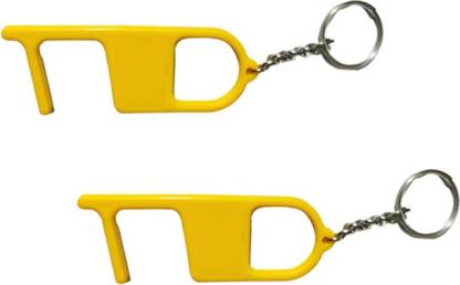 Uniqon Set Of 2 Pcs Safety Keys Hands Free Contactless Door Opener Tool For Atm Elevator Buttons Door Handles Keychain Public Drawer Handle Gadgets Key Chain Price In India Buy Uniqon