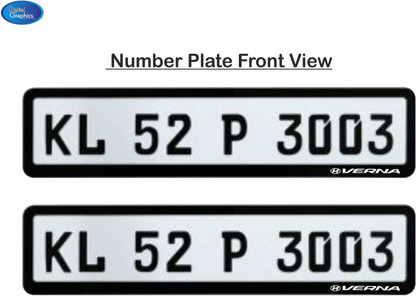 number plate guard for car