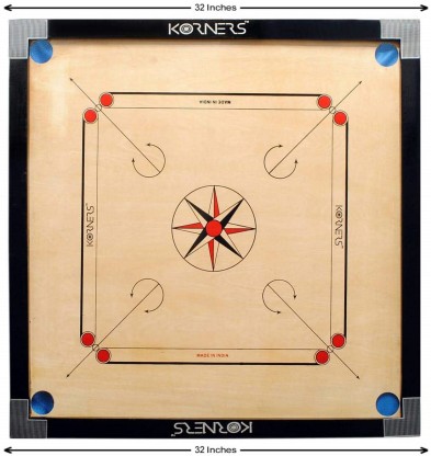 Carrom Board 32X32 Full Size Tournament With Coin & Striker 7 Days Shipping 