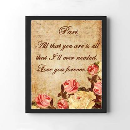 Midas Craft Pari Love You Forever 02 Greeting Card Price In India Buy Midas Craft Pari Love You Forever 02 Greeting Card Online At Flipkart Com
