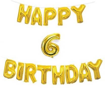 Flipkart Com Crozier Solid Happy Birthday Banner In Golden Colour For Birthday Celebration With Age Number Of 6 Gold Pack Of 14 Letter Balloon Letter Balloon Flipkart Com Crozier Solid Happy Birthday Banner In Golden Colour For Birthday Celebration With Age Number Of 6 Gold Pack Of 14 Letter Balloon Letter Balloon