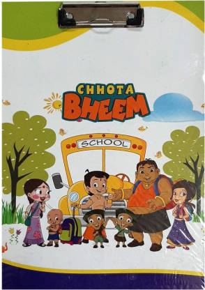  | Tulsi Chhota Bheem Cartoon Best Premium Quality Clipboard  Graphics Examination Pad,Exam Pad,Writing Pad Multicolor - Size 8x12 -  Examination Pad,Exam Pad,Writing Pad