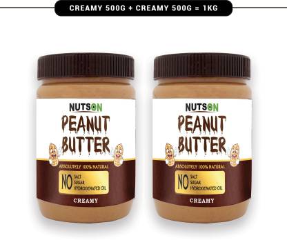 Nutson Creamy Peanut Butter ( Pack of 2) 1 kg