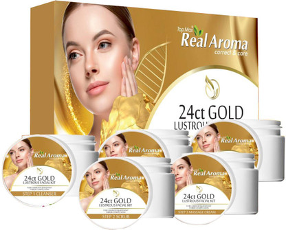 24ct gold facial kit