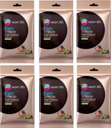 Godrej EXPERT SHAMPOO HAIR COLOR PACK OF 6 , Natural brown - Price in  India, Buy Godrej EXPERT SHAMPOO HAIR COLOR PACK OF 6 , Natural brown  Online In India, Reviews, Ratings & Features 