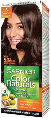 GARNIER Color Naturals Cream 3 Darkest Brown 35ml + 30g Pack of 4 , Darkest Brown - Price in India, Buy GARNIER Color Naturals Cream 3 Darkest Brown 35ml + 30g Pack GARNIER Color Naturals Cream 3 Darkest Brown 35ml + 30g Pack of 4 , Darkest Brown - Price in India, Buy GARNIER Color Naturals Cream 3 Darkest Brown 35ml + 30g Pack