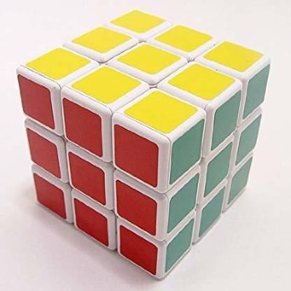 3*3 SIZE CUBE - 3*3 SIZE CUBE . Stickeless multicolored durable plastic cube, Size: Medium size, Box contains 1 3x3 cube, Recommended for 6+ years toys in India. shop