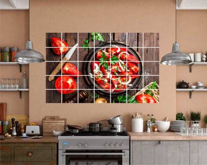 designworld Waterproofe Kitchen Wallpaper/poster/Sticker fo Tometo  Vegetables Size(80x50cm) Large Self Adhesive Sticker Price in India - Buy  designworld Waterproofe Kitchen Wallpaper/poster/Sticker fo Tometo  Vegetables Size(80x50cm) Large Self Adhesive ...