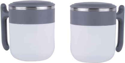KeepCup Tazza da caffè Riutilizzabile 227 g plastica con Cinturino in Silicone Antiscivolo Leggera plastica Trasparente Senza BPA Nero 