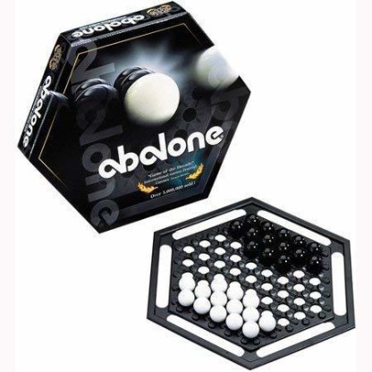 Abalone Board Game Marble Black White Strategy Marbles Puzzle Toys Chess Game