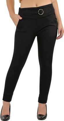 Black jeggings flipkart clearance