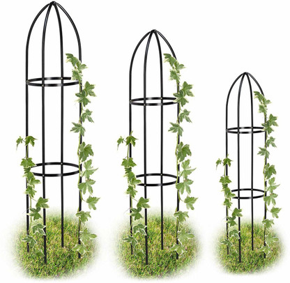 Garden Arbor for Various Climbing Plant Outdoor Garden Lawn Backyard Better Garden Steel Garden Arch 76 High x 39 Wide 