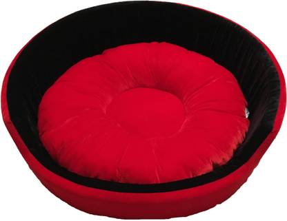 Vetkart Soft Round Comfy Pet Bed With Reversible Cushion For Dog Cat Small Pets L Pet Bed Price In India Buy Vetkart Soft Round Comfy Pet Bed With Reversible Cushion For Dog Cat Small Pets