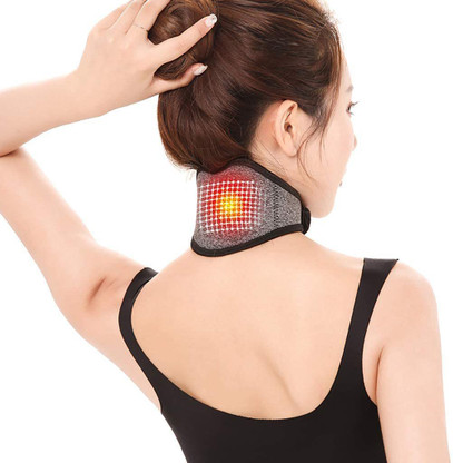 Heating belt for neck clearance