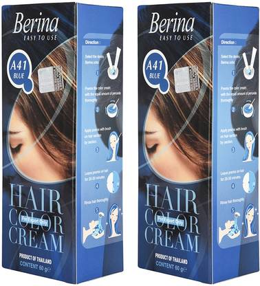 Berina A41 Blue Hair Color Cream 60gm , blue, Pack of 2 , blue - Price in India, Buy Berina A41 Blue Hair Color Cream 60gm , blue, Pack of 2 , Berina A41 Blue Hair Color Cream 60gm , blue, Pack of 2 , blue - Price in India, Buy Berina A41 Blue Hair Color Cream 60gm , blue, Pack of 2 ,
