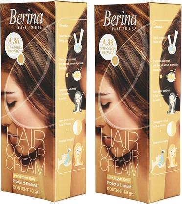 Berina A43 Light Golden Brown Hair Color Cream 60gm , Light Golden Brown, Pack of 2 , Deep Golden Blonde - Price in India, Buy Berina A43 Light Golden Brown Hair Color Berina A43 Light Golden Brown Hair Color Cream 60gm , Light Golden Brown, Pack of 2 , Deep Golden Blonde - Price in India, Buy Berina A43 Light Golden Brown Hair Color