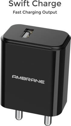 Smartphone Charger 2.1 AMP with Detachable Cable – Ambrane AWC- 65