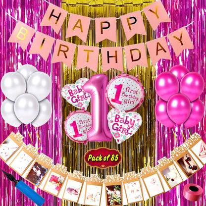 Pink And Purple 1st Birthday Party Ideas