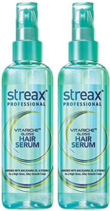 Streax Professional VitaRiche Gloss Hair Serum Pack Of 2 100 ml - Price in India, Buy Streax Professional VitaRiche Gloss Hair Serum Pack Of 2 100 ml Online In India, Reviews, Ratings & Features Streax Professional VitaRiche Gloss Hair Serum Pack Of 2 100 ml - Price in India, Buy Streax Professional VitaRiche Gloss Hair Serum Pack Of 2 100 ml Online In India, Reviews, Ratings & Features