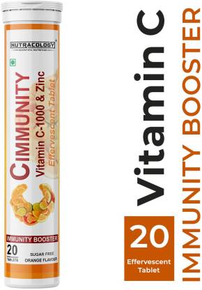 satelliet Lyrisch Harde ring Nutracology Cimmunity Vitamin C 1000mg Effervescent Tablet for Glowing  Skin, Immunity Booster Price in India - Buy Nutracology Cimmunity Vitamin C  1000mg Effervescent Tablet for Glowing Skin, Immunity Booster online at  Flipkart.com