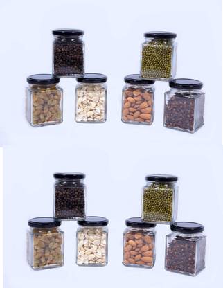 Sv Enterprise  - 400 ml Glass Grocery Container