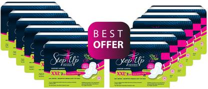 StepUp XXL Sanitary Pad (Pack of 84)