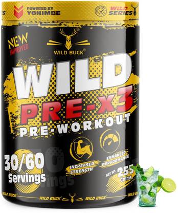 Wild Buck Pre X3 Pre Workout Supplement To Boost Your Energy Performance For Men Women Bcaa Price In India Buy Wild Buck Pre X3 Pre Workout Supplement To Boost Your Energy