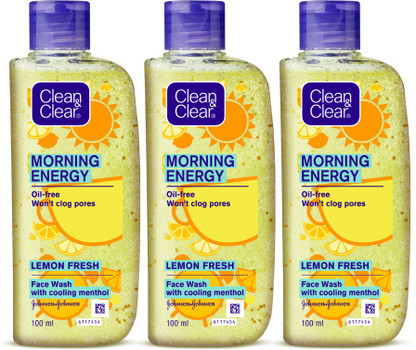 Clean & Clear Morning Energy Lemon Fresh Face Wash