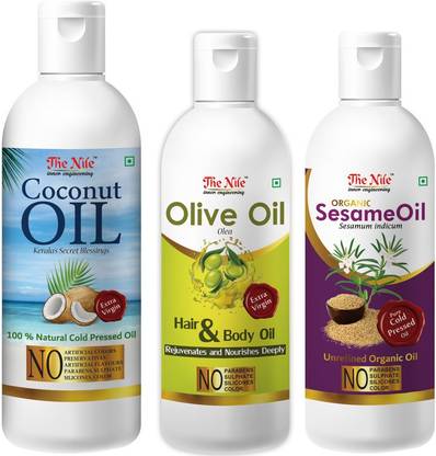 The Nile 100 Pure And Natural Organic Sesame Oil For Skin And Hair 100 Ml The medium chain triglycerides (mcts) found in coconut oil are smaller and can easily cross cell membranes without the need for the special enzymes or carrier proteins. the nile 100 pure and natural organic sesame oil for skin and hair 100 ml 100 pure coconut oil natural kerala cold pressed oil for skin hair