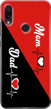 Dugvio Back Cover for Redmi Y2 - Printed Colorful Designer Mom and Dad Case Cover