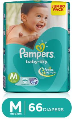 Pampers Taped Diapers - M