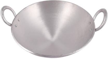 Kitchen Shopee Aluminium Kadai Frying Pan For Cooking Aluminium Fry Kadhai Pan For Kitchen 23 Cm 9 Inch Kadhai 23 Cm Diameter 1 5 L Capacity Price In India Buy Kitchen Shopee Aluminium Kadai Frying