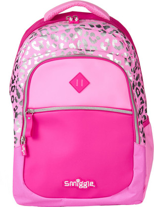 smiggle backpack pink