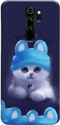 Dugvio Back Cover for Redmi Note 8 Pro - Printed Colorful Designer Sweet Cat Case Cover