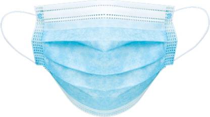 Cofsils 3 ply Face Mask 3 ply, Protection from Virus and Bacteria Face Mask (Pack of 45) Surgical Mask With Melt Blown Fabric Layer