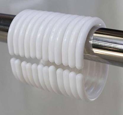 Aradent Shower Curtain Plastic Rings, Plastic Shower Curtain Rings