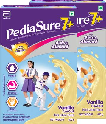 Pediasure 7 Specialized Nutrition Drink Powder For Growing Children Vanilla Flavour Nutrition Drink Price In India Buy Pediasure 7 Specialized Nutrition Drink Powder For Growing Children Vanilla Flavour Nutrition Drink Online
