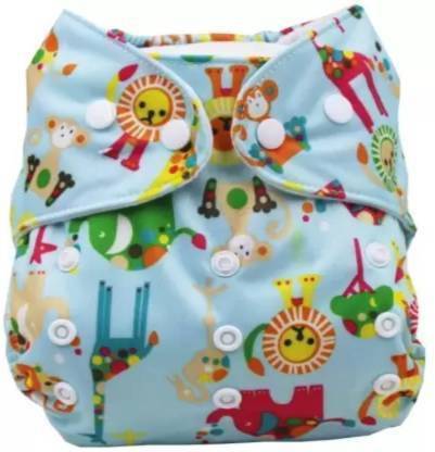 little monkeys BEAUTIFUL DESIGN ,RE USABLE ,WASHABLE DIAPER WITH ONE INSERT