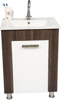 La Dazzle Kitchen Modular Bwr Plywood Vanity Washbasin Cabinet Brown And White P 1760 Z Table Top Basin Price In India Buy La Dazzle Kitchen Modular Bwr Plywood Vanity Washbasin Cabinet Brown And