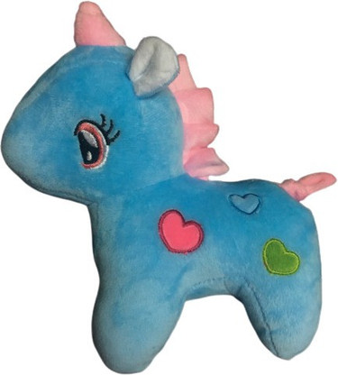 blue horse plush