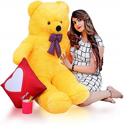 yellow colour teddy