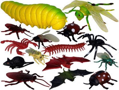 Kids Plastic Insect Toys Realistic Ants Figurine Collection Gift Set of 200 