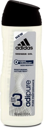 adidas adipure pure performance shower gel